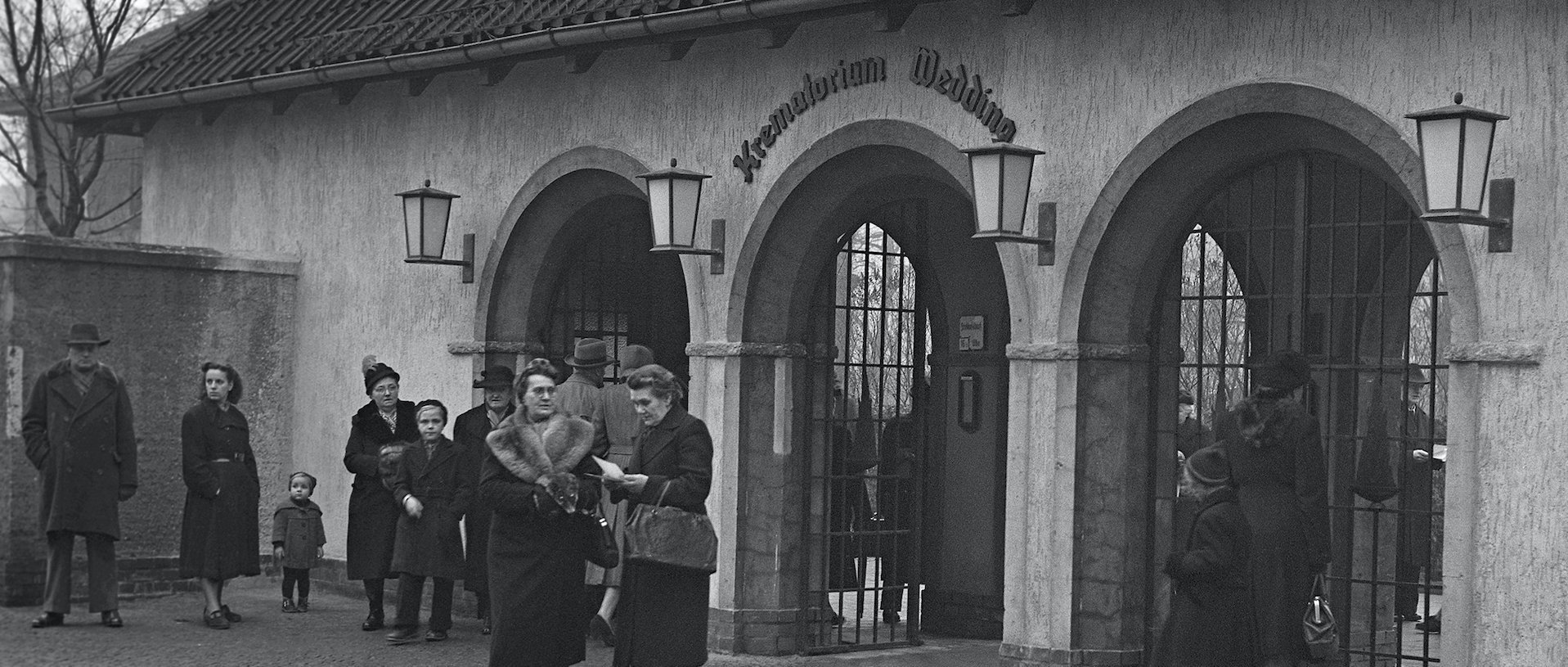 40 jähriges Bestehen des Krematoriums,  1952